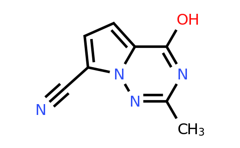 CAS 2091507-04-7 | 4-hydroxy-2-methylpyrrolo[2,1-f][1,2,4]triazine-7-carbonitrile