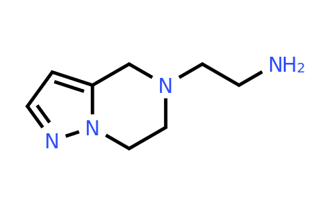 CAS 2091582-15-7 | 2-{4H,5H,6H,7H-pyrazolo[1,5-a]pyrazin-5-yl}ethan-1-amine
