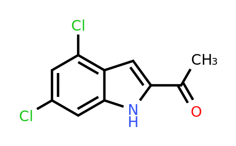 CAS 2091589-10-3 | 1-(4,6-dichloro-1H-indol-2-yl)ethanone