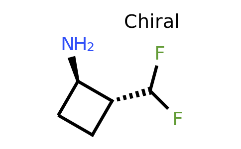 CAS 2091597-86-1 | trans-2-(difluoromethyl)cyclobutanamine