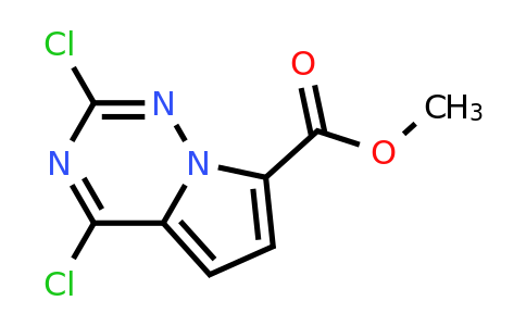 CAS 2091737-22-1 | methyl 2,4-dichloropyrrolo[2,1-f][1,2,4]triazine-7-carboxylate