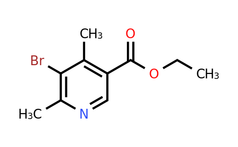 CAS 2091829-77-3 | ethyl 5-bromo-4,6-dimethyl-pyridine-3-carboxylate