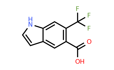 CAS 2091850-39-2 | 6-(trifluoromethyl)-1H-indole-5-carboxylic acid