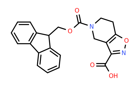 CAS 2091858-74-9 | 5-{[(9H-fluoren-9-yl)methoxy]carbonyl}-4H,5H,6H,7H-[1,2]oxazolo[4,5-c]pyridine-3-carboxylic acid