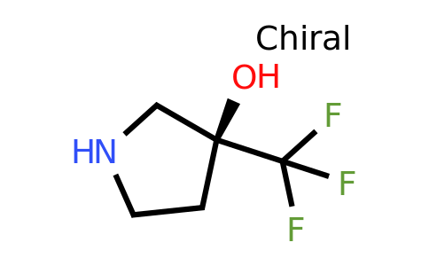 CAS 2091880-51-0 | (3S)-3-(trifluoromethyl)pyrrolidin-3-ol