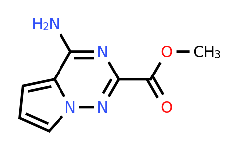 CAS 2091941-63-6 | methyl 4-aminopyrrolo[2,1-f][1,2,4]triazine-2-carboxylate