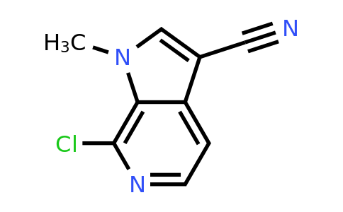 CAS 2091974-44-4 | 7-chloro-1-methyl-1H-pyrrolo[2,3-c]pyridine-3-carbonitrile