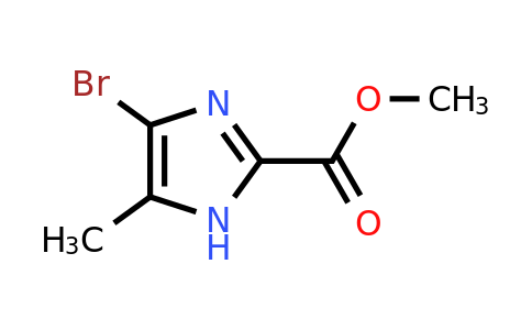 CAS 2092027-08-0 | Methyl 4-bromo-5-methyl-1H-imidazole-2-carboxylate