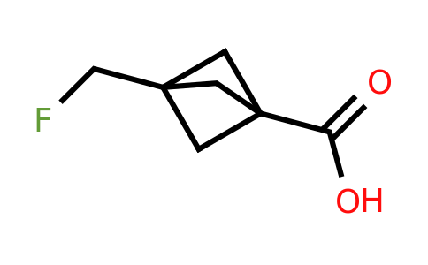 3-(fluoromethyl)bicyclo[1.1.1]pentane-1-carboxylic acid