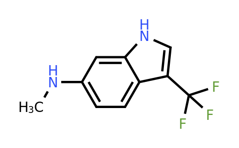 CAS 2092077-09-1 | N-methyl-3-(trifluoromethyl)-1H-indol-6-amine