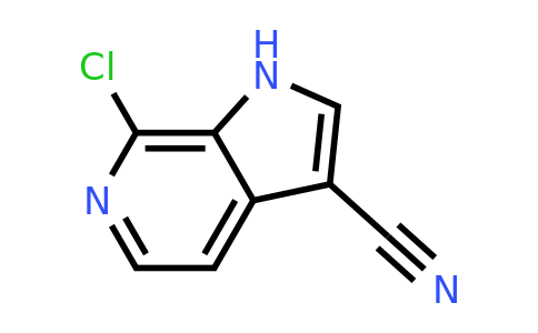 CAS 2092080-03-8 | 7-chloro-1H-pyrrolo[2,3-c]pyridine-3-carbonitrile