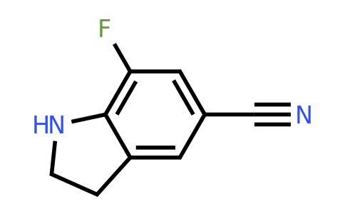 CAS 2092093-99-5 | 7-Fluoroindoline-5-carbonitrile