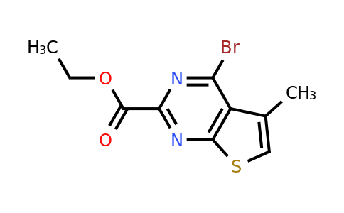 CAS 2092097-19-1 | ethyl 4-bromo-5-methyl-thieno[2,3-d]pyrimidine-2-carboxylate