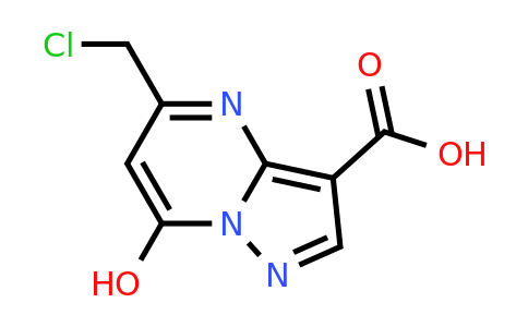 CAS 2092163-99-8 | 5-(chloromethyl)-7-hydroxypyrazolo[1,5-a]pyrimidine-3-carboxylic acid
