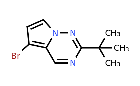 CAS 2092239-38-6 | 5-bromo-2-tert-butylpyrrolo[2,1-f][1,2,4]triazine