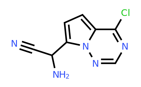 CAS 2092244-70-5 | 2-amino-2-{4-chloropyrrolo[2,1-f][1,2,4]triazin-7-yl}acetonitrile
