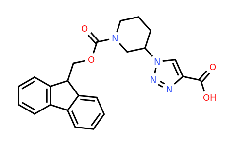 CAS 2092279-32-6 | 1-(1-{[(9H-fluoren-9-yl)methoxy]carbonyl}piperidin-3-yl)-1H-1,2,3-triazole-4-carboxylic acid