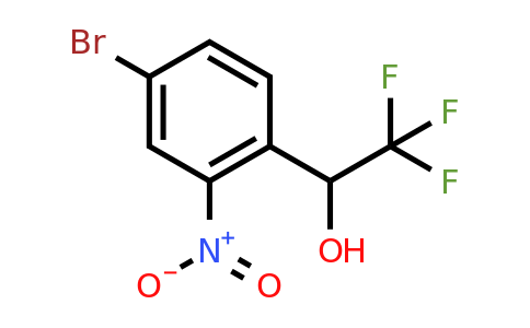 CAS 2092313-22-7 | 1-(4-Bromo-2-nitrophenyl)-2,2,2-trifluoroethan-1-ol