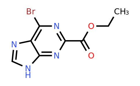 CAS 2092425-60-8 | ethyl 6-bromo-9H-purine-2-carboxylate