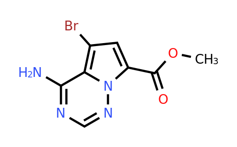 CAS 2092425-70-0 | methyl 4-amino-5-bromopyrrolo[2,1-f][1,2,4]triazine-7-carboxylate