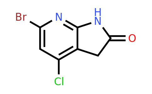 CAS 2092435-45-3 | 6-bromo-4-chloro-1H,2H,3H-pyrrolo[2,3-b]pyridin-2-one