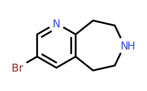 CAS 2092453-70-6 | 3-bromo-5H,6H,7H,8H,9H-pyrido[2,3-d]azepine