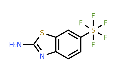 CAS 2092468-21-6 | 6-(pentafluoro-lambda6-sulfanyl)-1,3-benzothiazol-2-amine