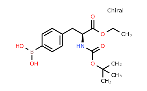 CAS 209249-98-9 | (S)-(4-(2-((tert-Butoxycarbonyl)amino)-3-ethoxy-3-oxopropyl)phenyl)boronic acid