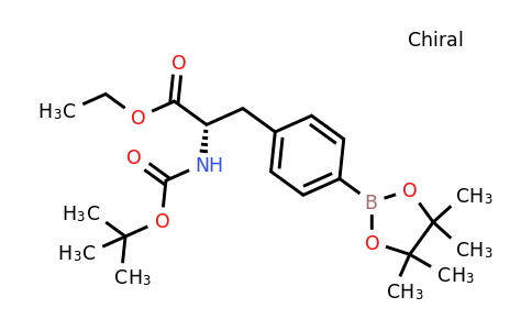 CAS 209249-99-0 | (S)-ethyl 2-((tert-butoxycarbonyl)amino)-3-(4-(4,4,5,5-tetramethyl-1,3,2-dioxaborolan-2-yl)phenyl)propanoate