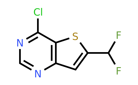 CAS 2092627-98-8 | 4-chloro-6-(difluoromethyl)thieno[3,2-d]pyrimidine