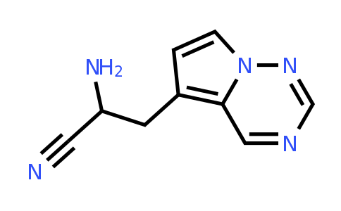 CAS 2092670-62-5 | 2-amino-3-{pyrrolo[2,1-f][1,2,4]triazin-5-yl}propanenitrile
