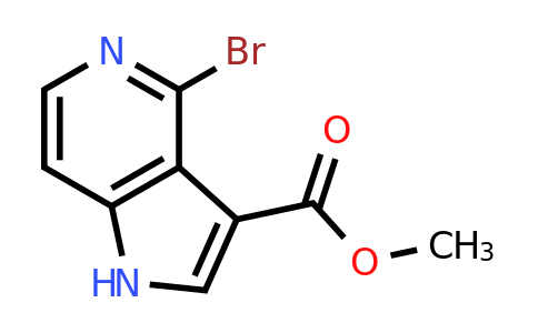 CAS 2092681-55-3 | methyl 4-bromo-1H-pyrrolo[3,2-c]pyridine-3-carboxylate