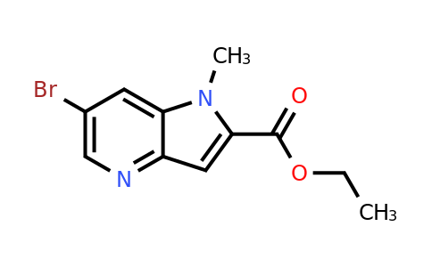 CAS 2092685-24-8 | ethyl 6-bromo-1-methyl-pyrrolo[3,2-b]pyridine-2-carboxylate