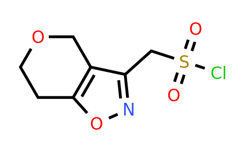 CAS 2092694-14-7 | {4H,6H,7H-pyrano[3,4-d][1,2]oxazol-3-yl}methanesulfonyl chloride