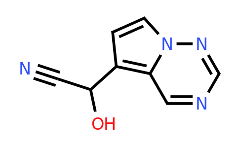 CAS 2092702-94-6 | 2-hydroxy-2-{pyrrolo[2,1-f][1,2,4]triazin-5-yl}acetonitrile
