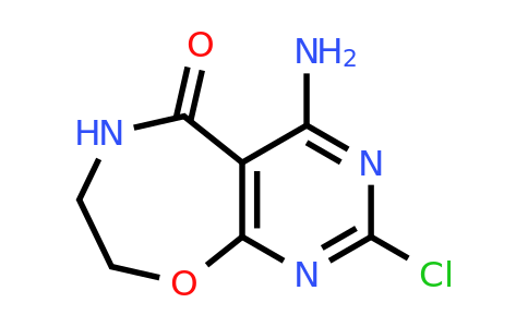 CAS 2092707-33-8 | 4-amino-2-chloro-5H,6H,7H,8H-pyrimido[5,4-f][1,4]oxazepin-5-one
