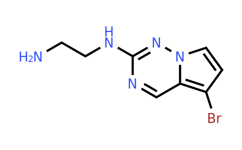 CAS 2092708-04-6 | N1-{5-bromopyrrolo[2,1-f][1,2,4]triazin-2-yl}ethane-1,2-diamine