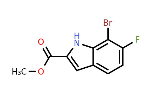 CAS 2092716-68-0 | methyl 7-bromo-6-fluoro-1H-indole-2-carboxylate