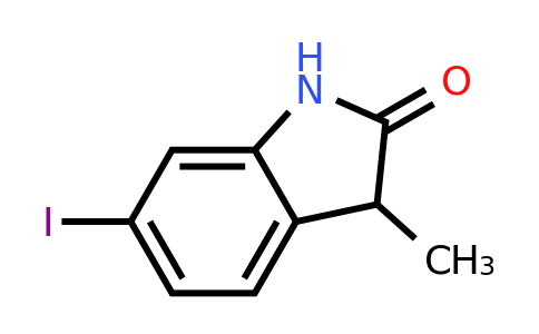 CAS 2092716-76-0 | 6-iodo-3-methyl-indolin-2-one