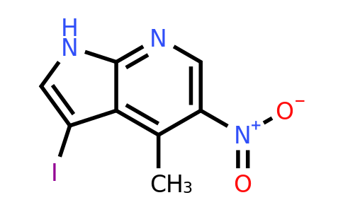 CAS 2092716-98-6 | 3-iodo-4-methyl-5-nitro-1H-pyrrolo[2,3-b]pyridine