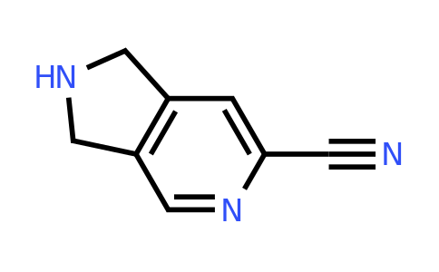 CAS 2092731-71-8 | 2,3-dihydro-1H-pyrrolo[3,4-c]pyridine-6-carbonitrile
