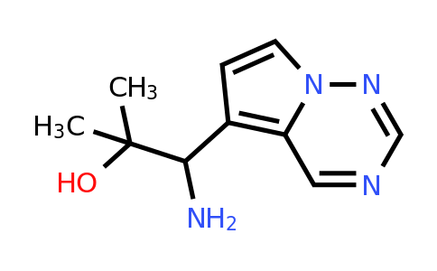CAS 2092766-03-3 | 1-amino-2-methyl-1-{pyrrolo[2,1-f][1,2,4]triazin-5-yl}propan-2-ol