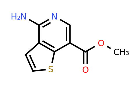 CAS 2092800-09-2 | methyl 4-aminothieno[3,2-c]pyridine-7-carboxylate