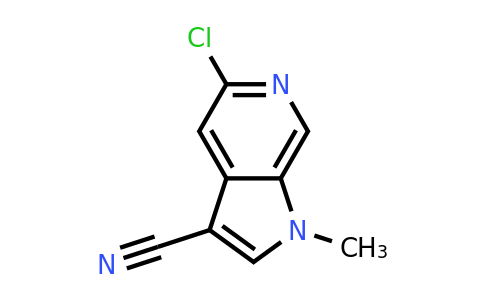 CAS 2092824-54-7 | 5-chloro-1-methyl-1H-pyrrolo[2,3-c]pyridine-3-carbonitrile