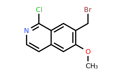 CAS 209286-02-2 | 7-(Bromomethyl)-1-chloro-6-methoxyisoquinoline