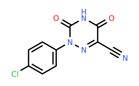 CAS 20932-04-1 | 2-(4-Chlorophenyl)-3,5-dioxo-2,3,4,5-tetrahydro-1,2,4-triazine-6-carbonitrile