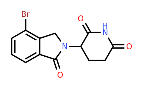 CAS 2093387-36-9 | 3-(4-Bromo-1-oxoisoindolin-2-yl)piperidine-2,6-dione