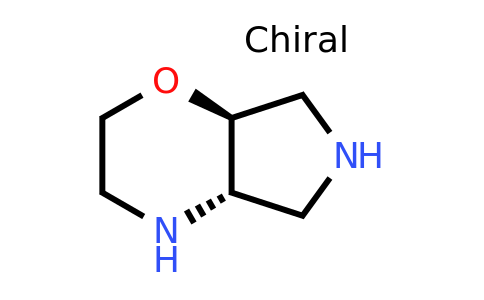 CAS 209401-69-4 | (4aS,7aS)-octahydropyrrolo[3,4-b][1,4]oxazine