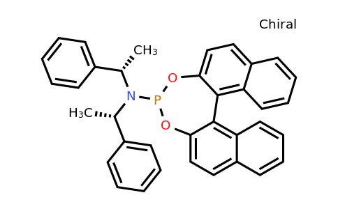 CAS 209482-27-9 | (11bS)-N,N-Bis[(1S)-1-phenylethyl]dinaphtho[2,1-d:1',2'-f][1,3,2]dioxaphosphepin-4-amine
