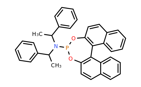 (11bR)-N,N-Bis((1S)-1-phenylethyl)dinaphtho[2,1-d:1',2'-f][1,3,2]dioxaphosphepin-4-amine